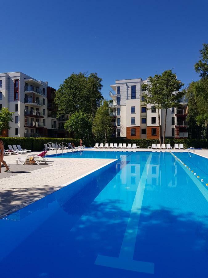 Apartament Pomaranczowy Z Basenem,Sauna-Blisko Morza. 科沃布热格 外观 照片