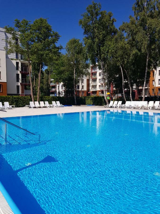 Apartament Pomaranczowy Z Basenem,Sauna-Blisko Morza. 科沃布热格 外观 照片